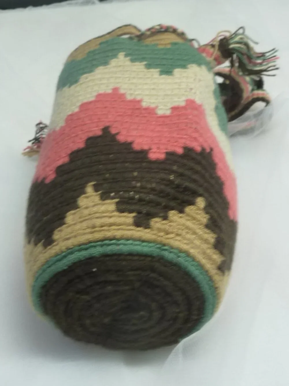 Small Bag Wayuu Mochila Bucket Boho Colombia Rioacha Multi color
